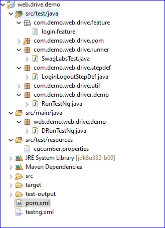 selenium java project with maven git hub example