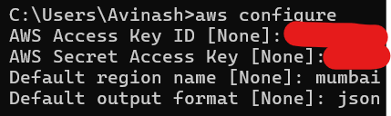 AWS CLI Configuration