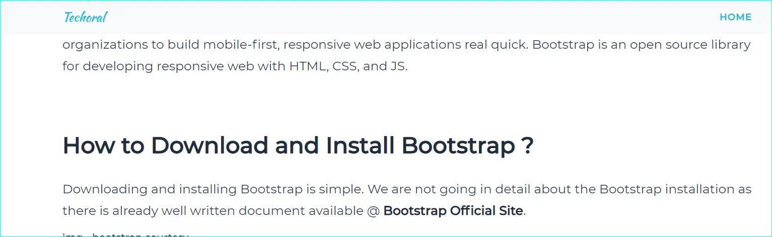 Bootstrap top bar example, best top navbar bootstrap menu example