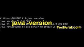 'Video thumbnail for How to check Java Version on Windows'