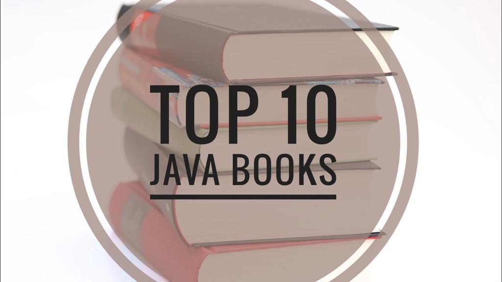 'Video thumbnail for Best Java books | Top 10 Must Read Java Books'
